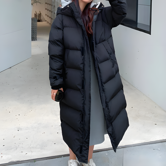 Amanda Redondo™ - Dames puffer winterjack met capuchon