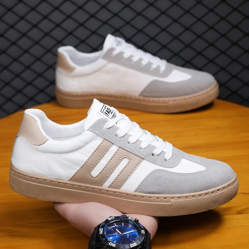 Trendy White Sneakers - De Perfecte Casual Schoenen voor Mannen